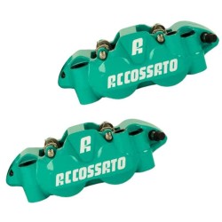 RADIAL BRAKE CALIPERS MONOBLOCK 108MM PISTONS IN ERGAL - ACCOSSATO PZ004 - FLUO