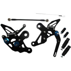 RACING REARSETS KIT ACCOSSATO YAMAHA MT-09 / FZ-09 / XSR900