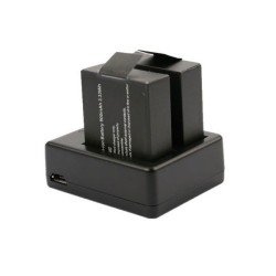 Carica Batteria Doppio Sjcam SJ5000, SJ4000 e M10 -RIVENDITA ITALIA