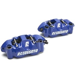 RADIAL BRAKE CALIPERS MONOBLOCK 108MM PISTONS IN ERGAL - ACCOSSATO PZ004 - FLUO