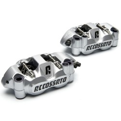 RADIAL BRAKE CALIPERS MONOBLOCK 108MM PISTONS IN ERGAL - ACCOSSATO PZ004 - FLUO