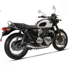 AFTERMARKET SILENCER IRONHEAD IXIL FOR TRIUMPH BONNEVILLE T120