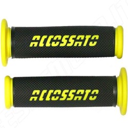 ACCOSSATO TWO-TONE RACING GRIPS