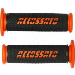 ACCOSSATO TWO-TONE RACING GRIPS