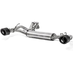 AKRAPOVIC IMPIANTO DI SCARICO INOX PER ABARTH 595 / 595C PISTA COMPETIZIONE TURISMO 09-19