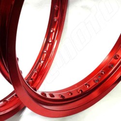 ANODIZZAZIONE CERCHI OFF-ROAD ROSSO LUCIDO